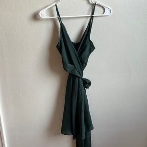 ASOS mini green dress size 4
